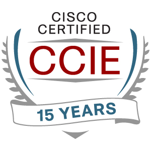 Zertifikat Cisco CCNP 15 Years